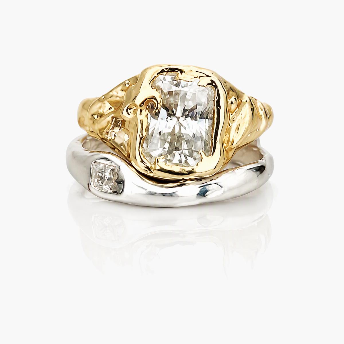 Trendy Organic Wrap Ring