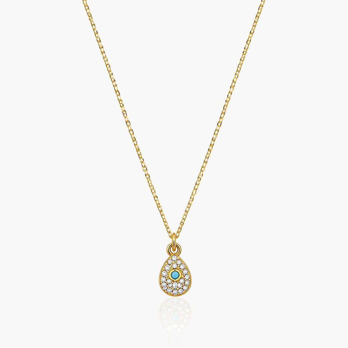 Dainty Teardrop Pendant Necklace