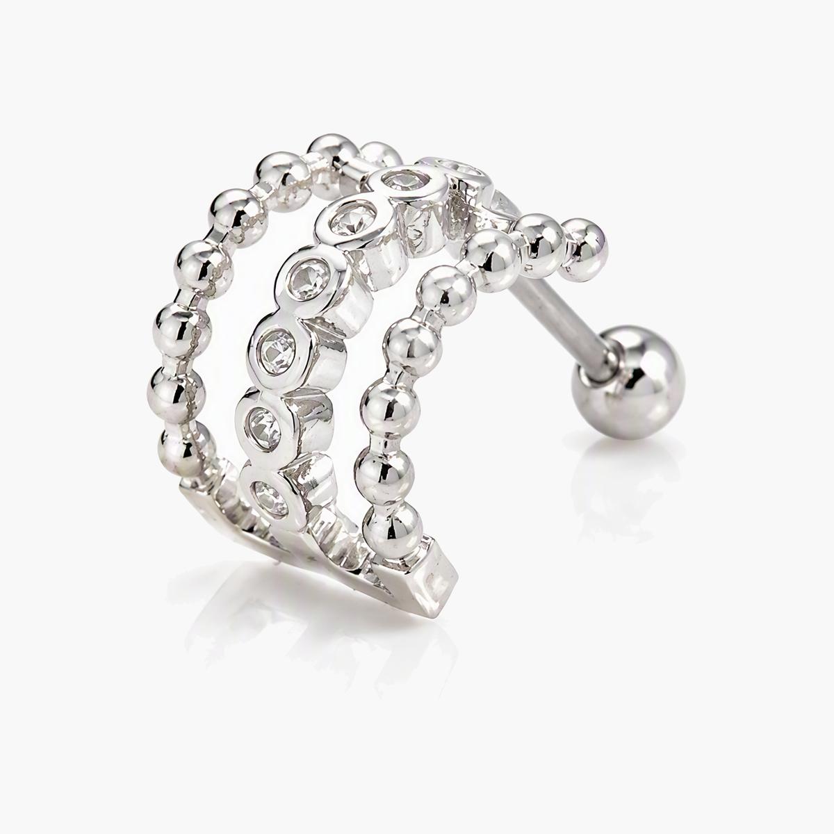 Cute Acorn Flower Chain Earring