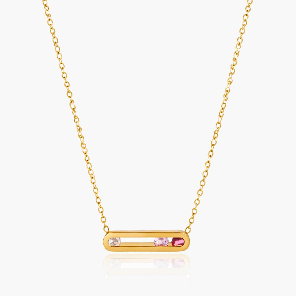 Minimalist Bar Pendant Necklace