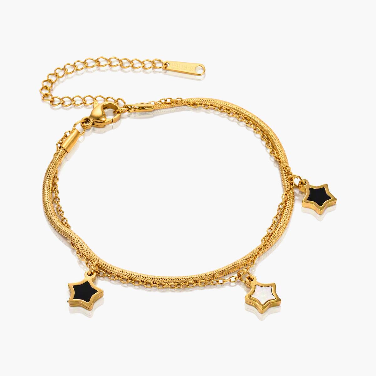 Dainty Star Charm Bracelet