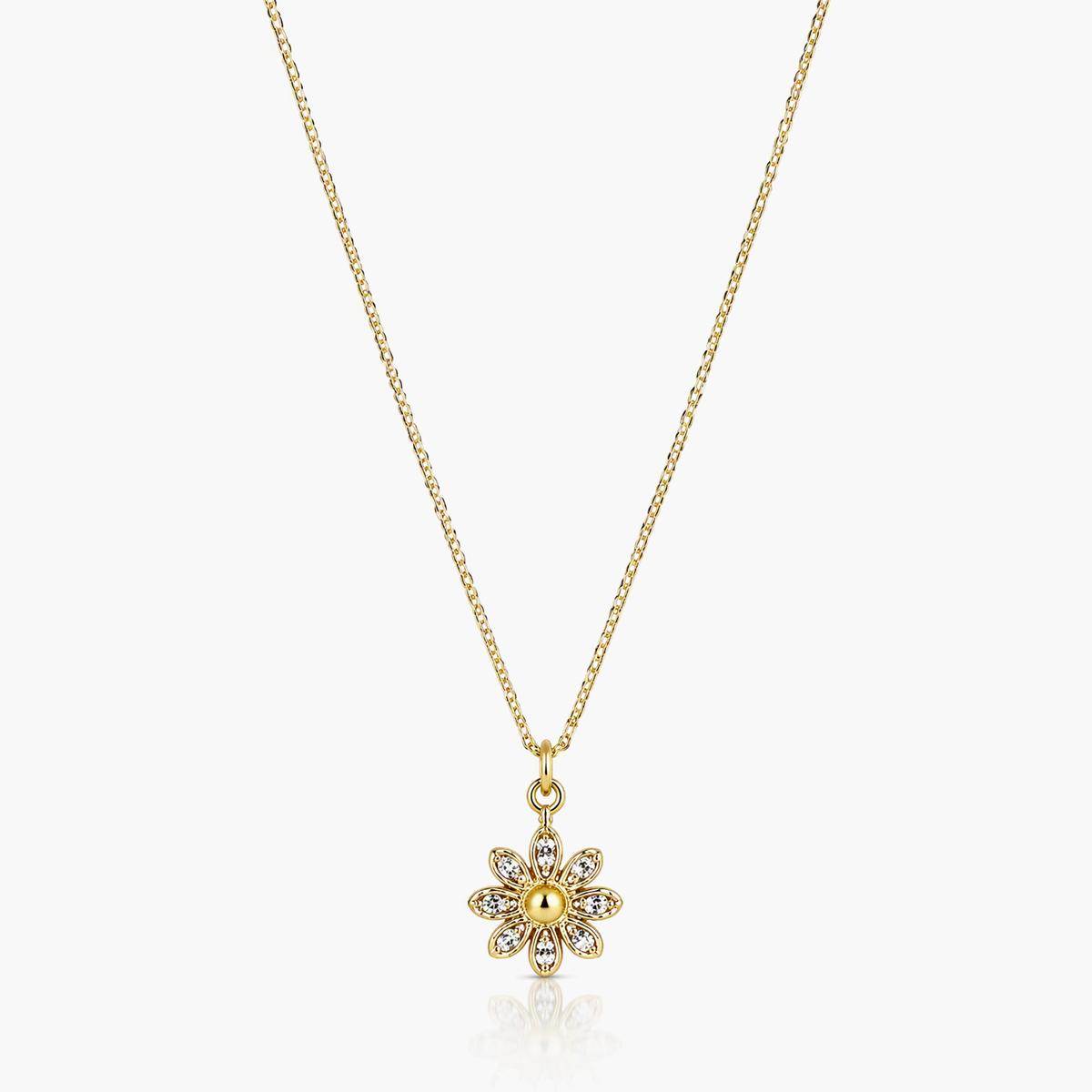 Dainty Flower Pendant Necklace