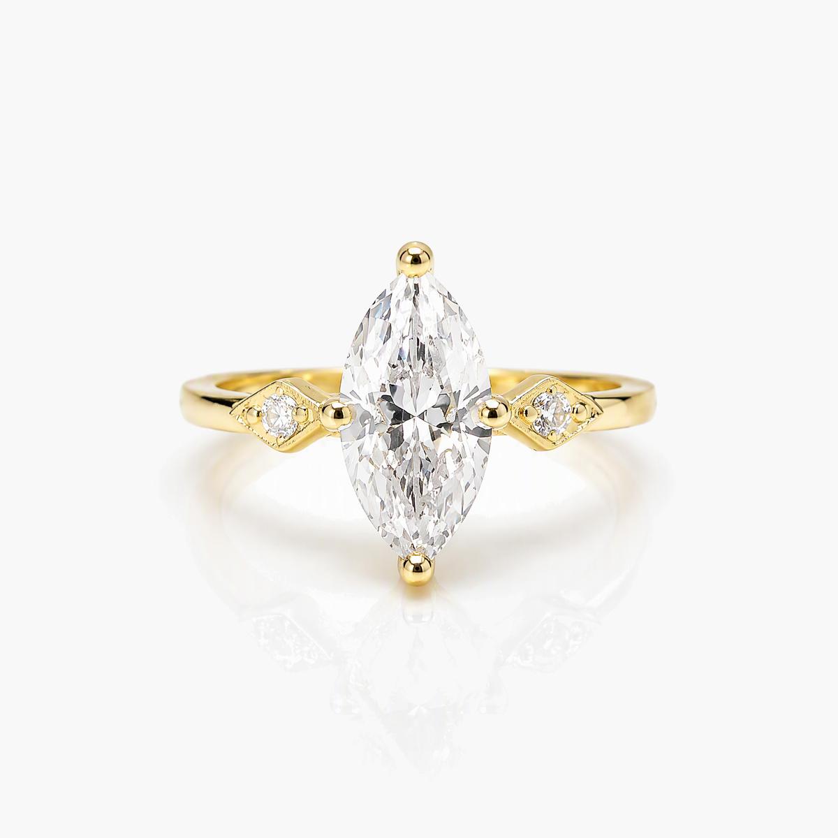 Trendy Starburst Ring