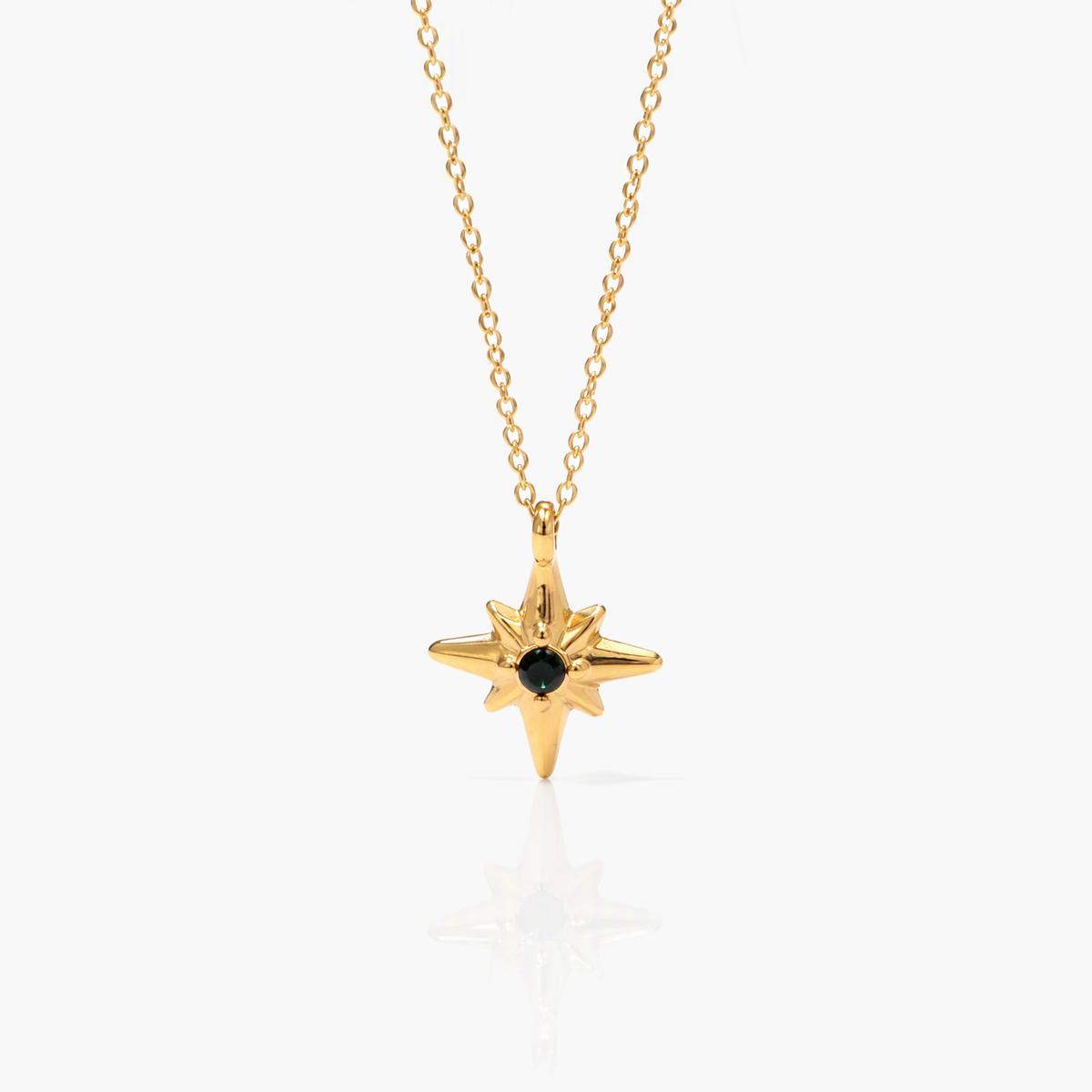 Open Sunburst Pendant Necklace