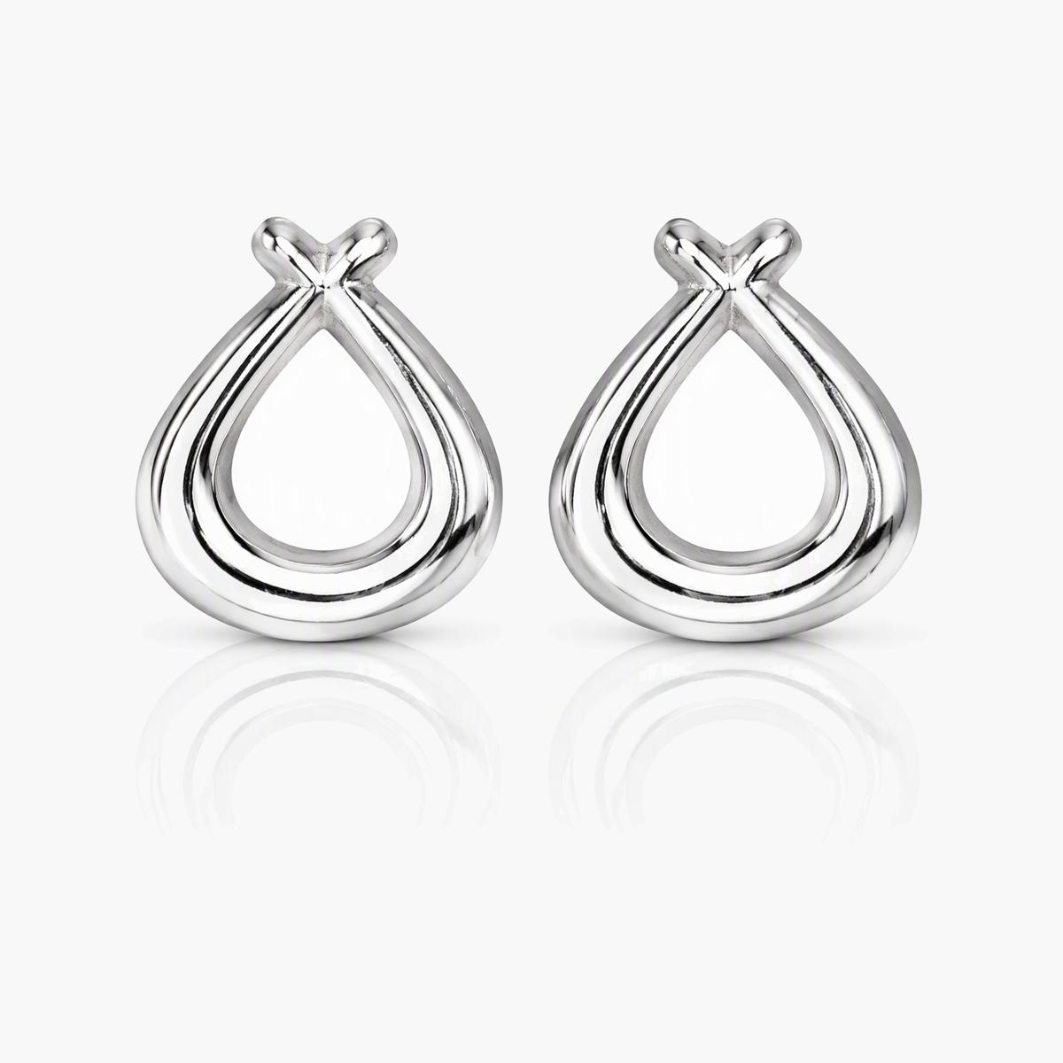 Trendy Twisted Knot Stud Earrings