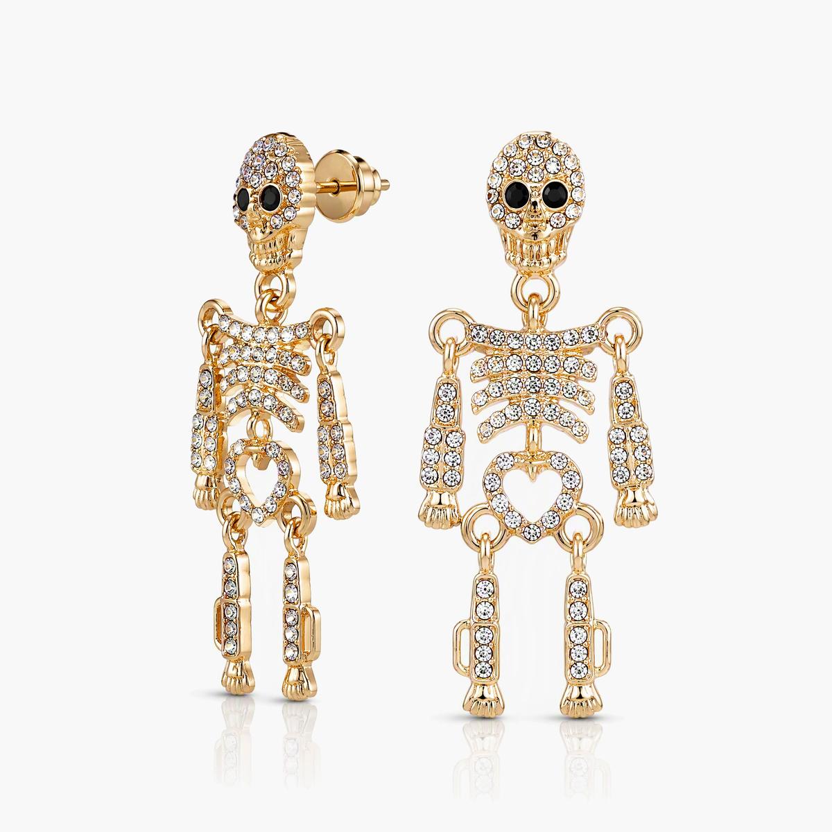 Cute Skeleton Drop Earrings