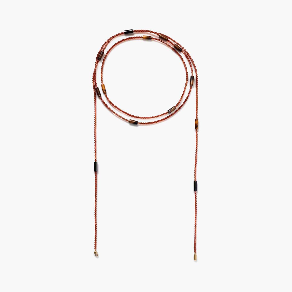 Boho Multi-Strand Lariat Necklace