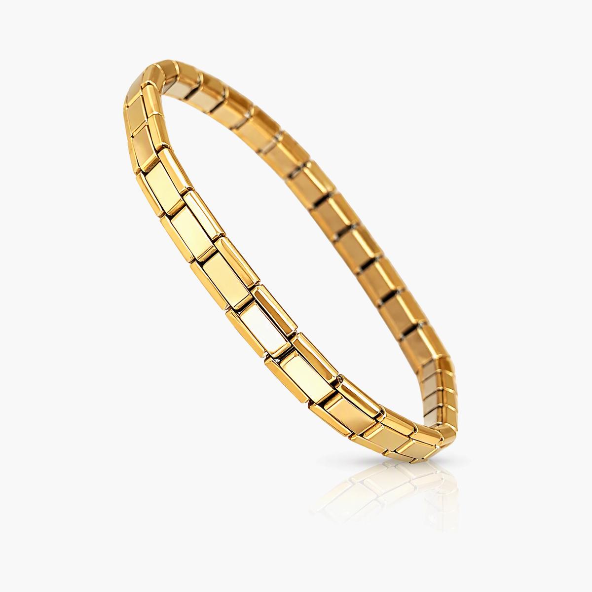 Trendy Rectangular Link Bracelet