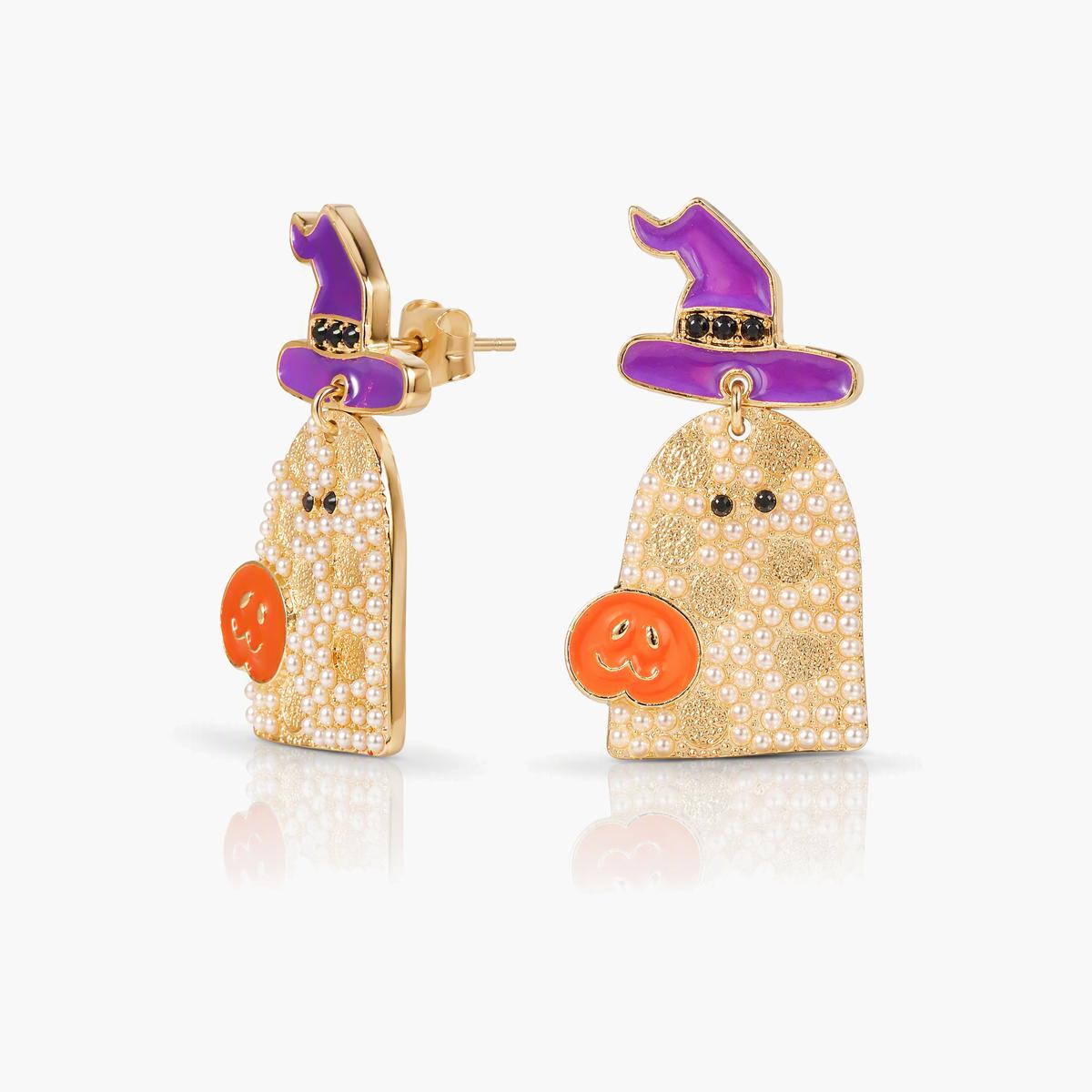 Cute Ghost Drop Earrings