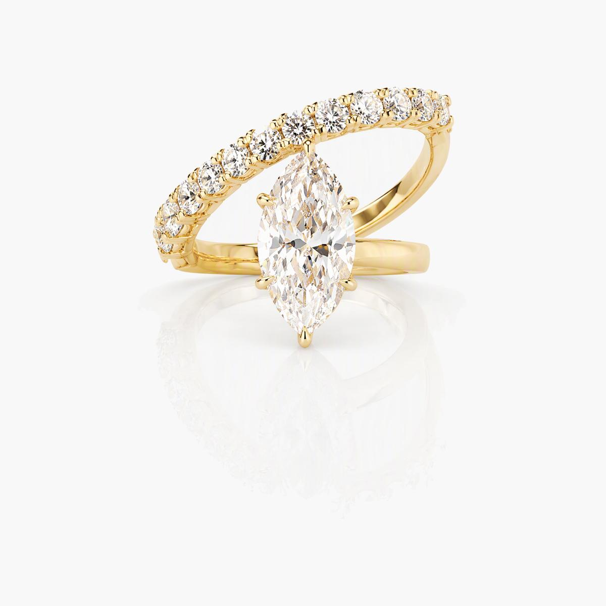 Elegant Marquise Stone Ring