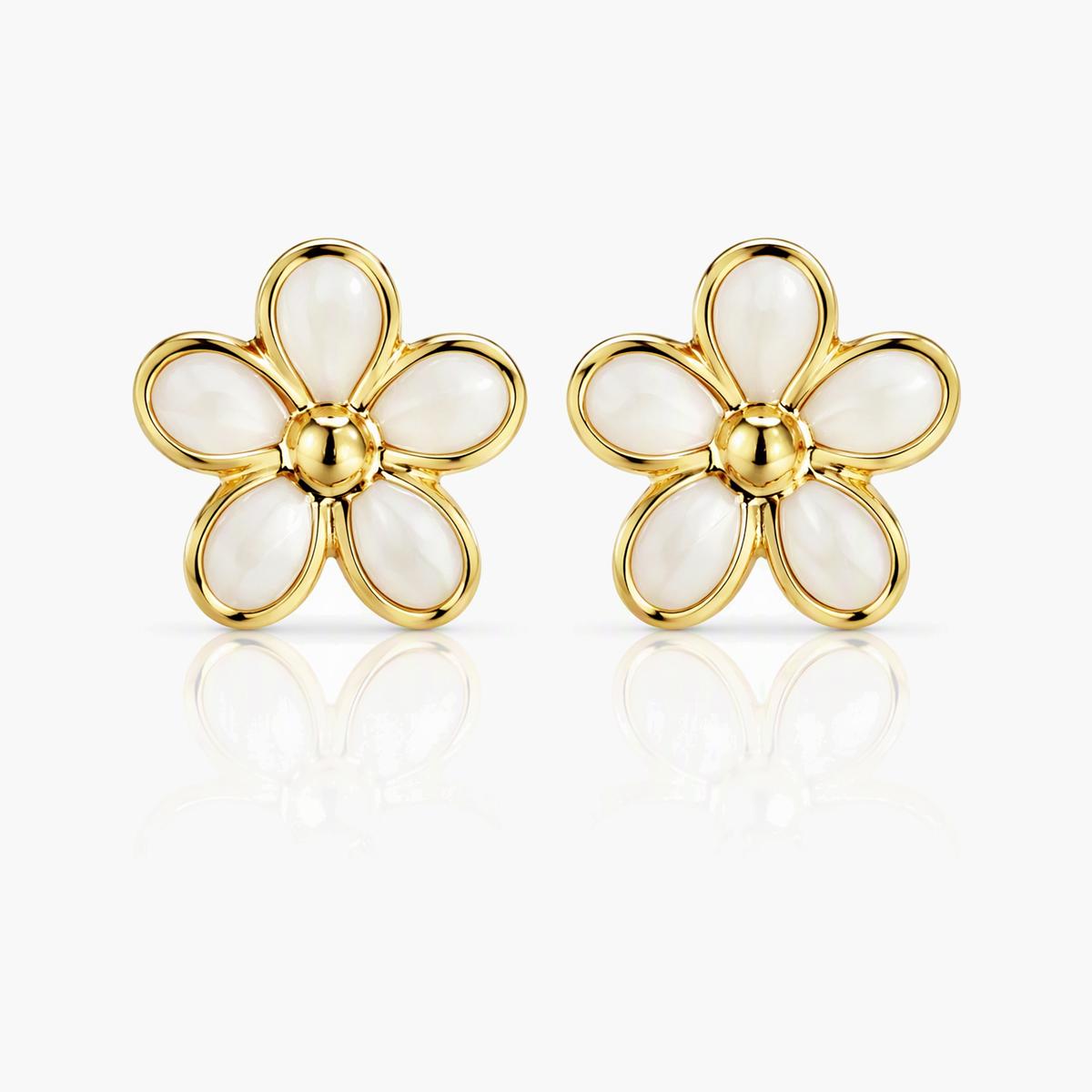 Cute Flower Stud Earrings