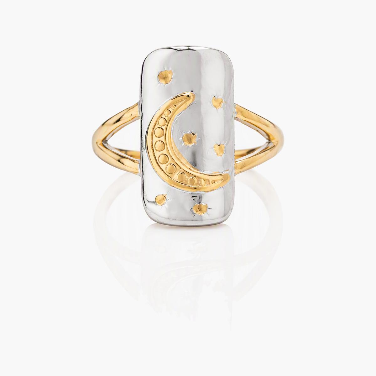 Vintage Sun Motif Ring