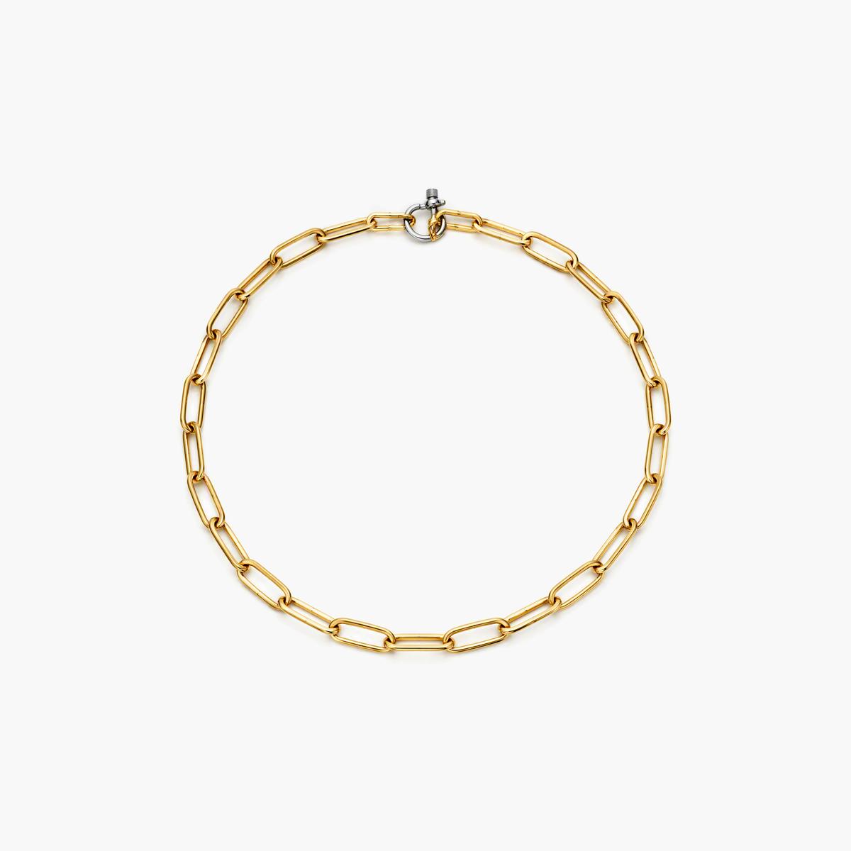 Trendy Paperclip Chain Necklace