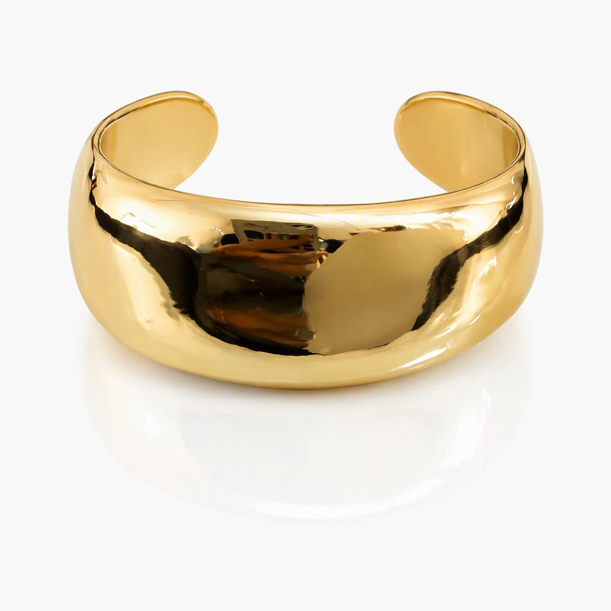 Chunky Irregular Wave Cuff Bracelet