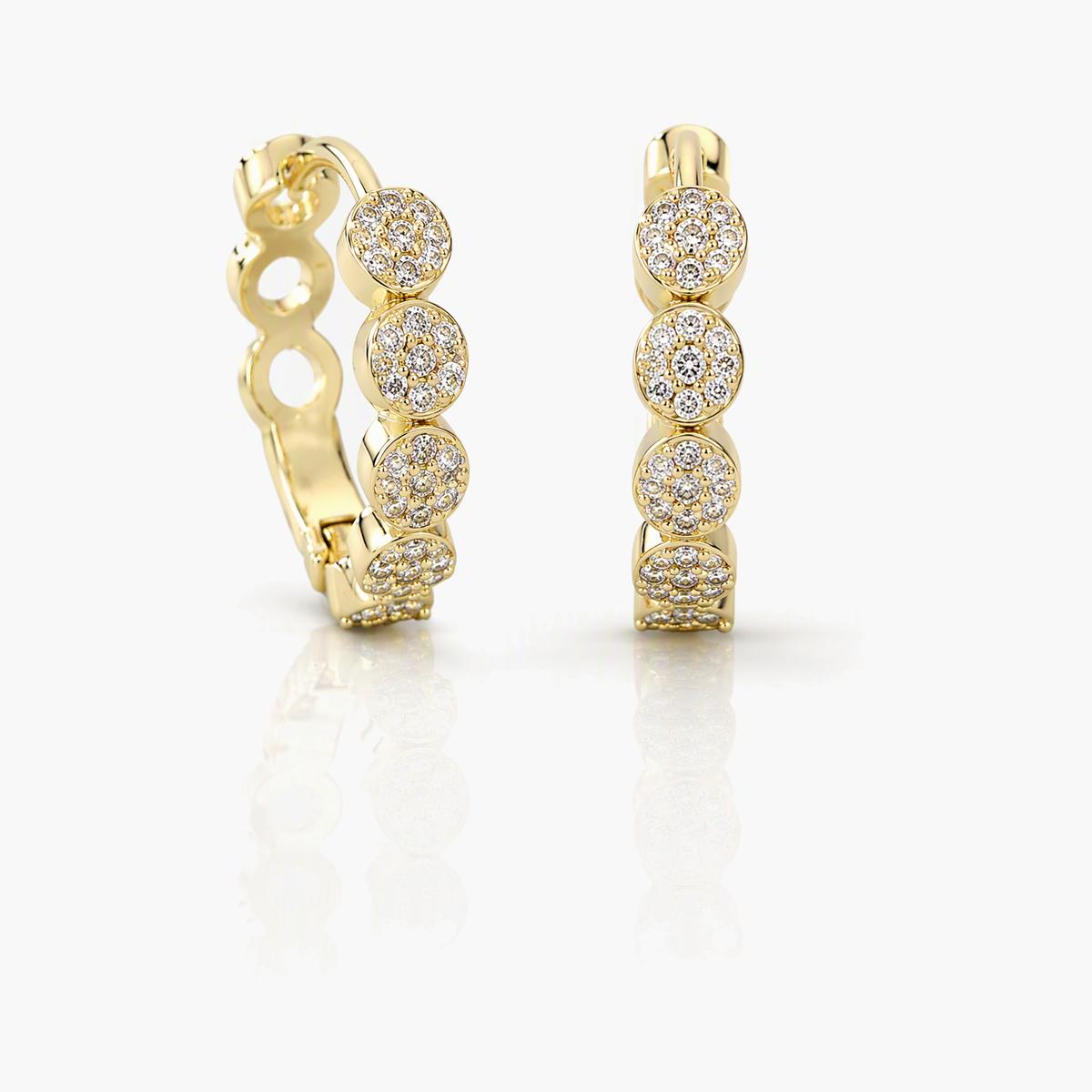 Assorted Motif Huggie Earrings