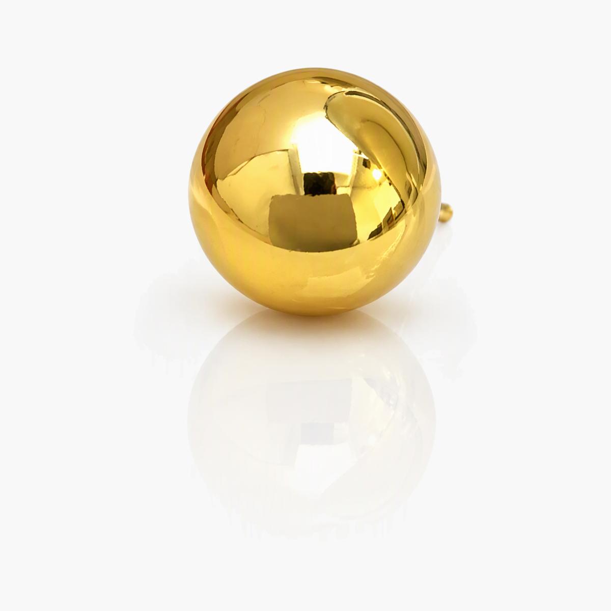 Minimalist Sphere Stud Earrings