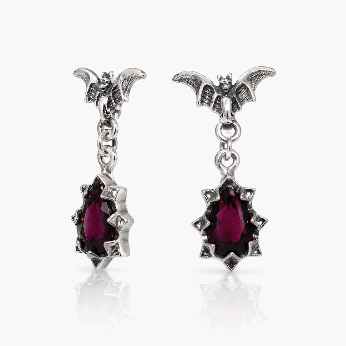 Cute Bat Drop Earrings