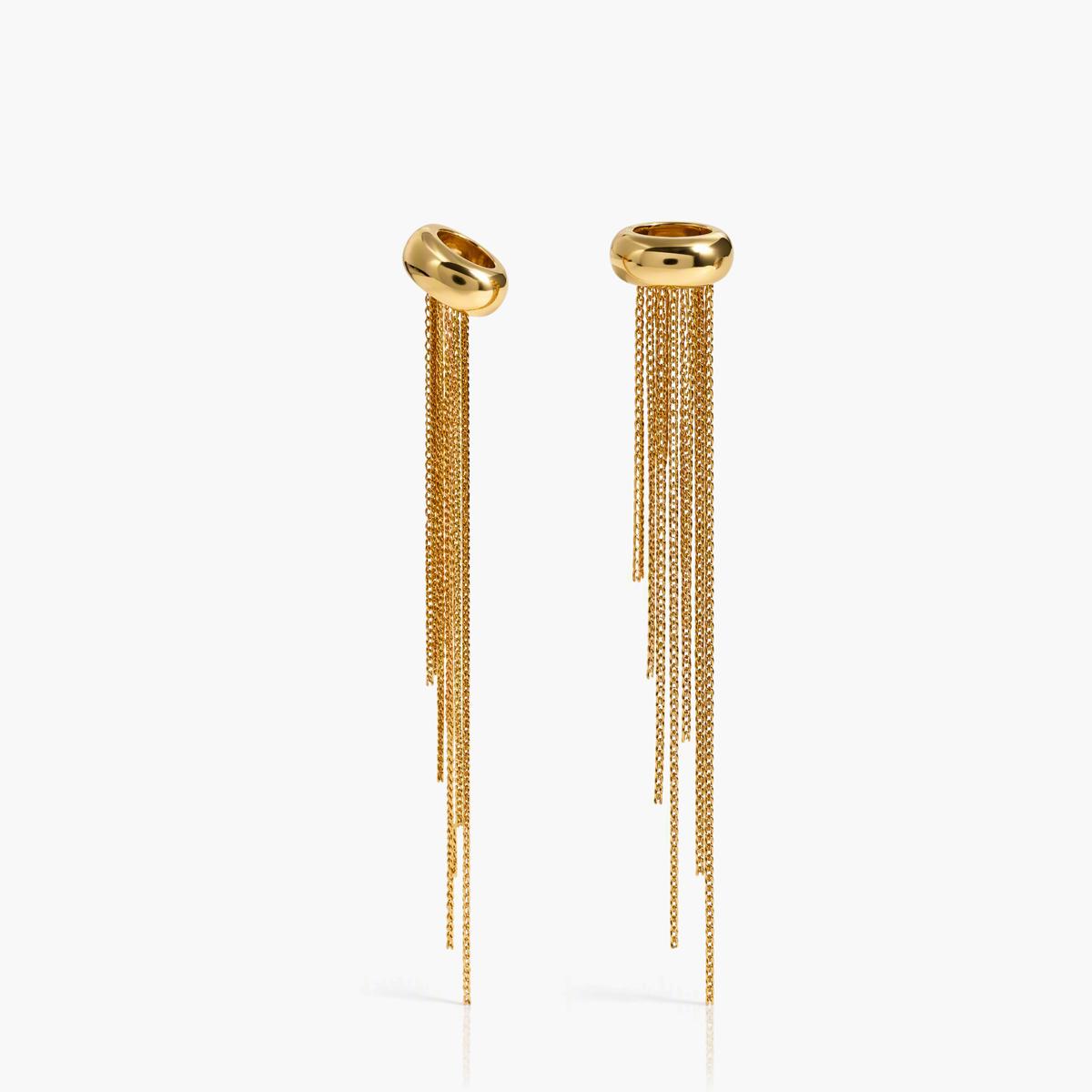 Tassel Fringe Drop Earrings