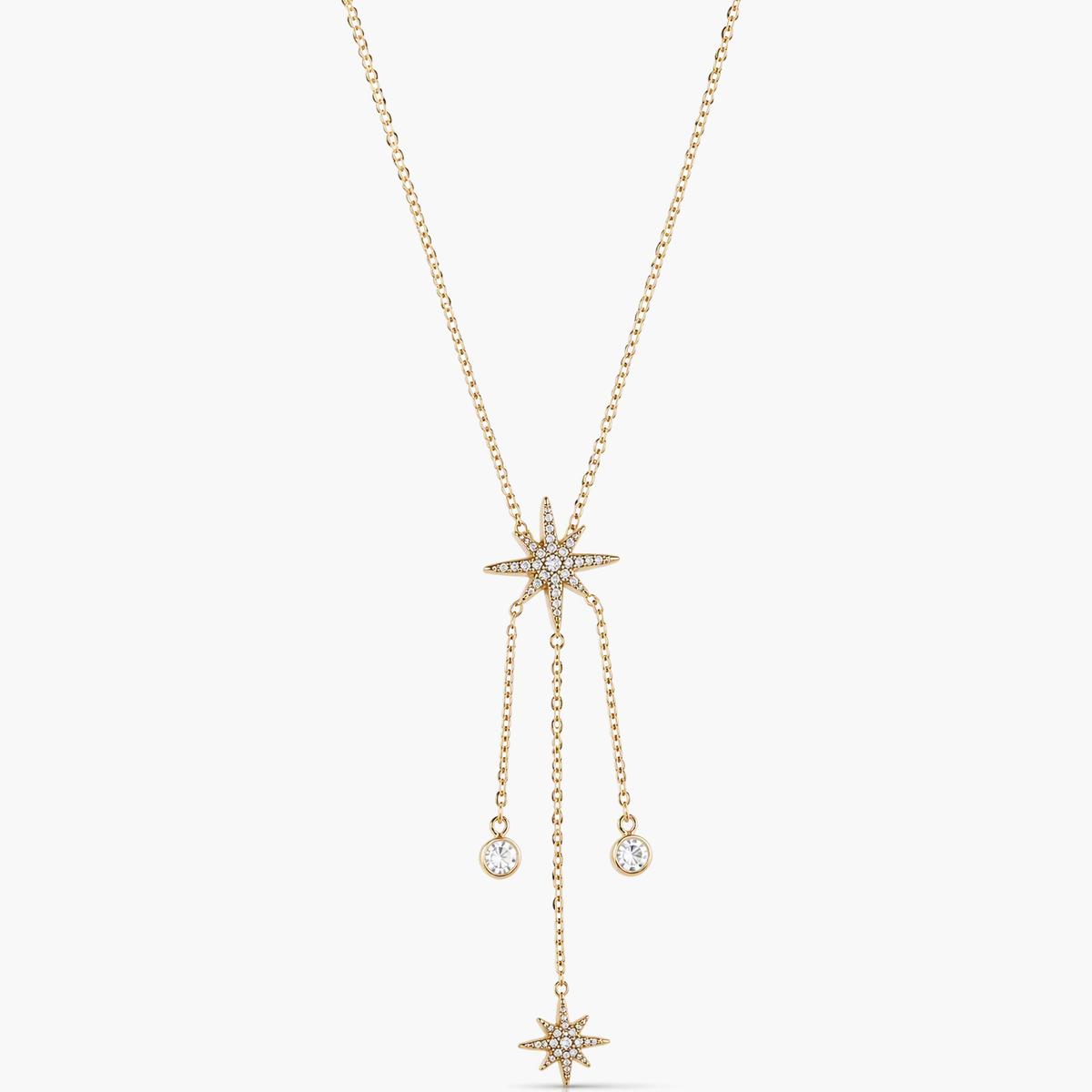 Dainty Starburst Pendant Necklace