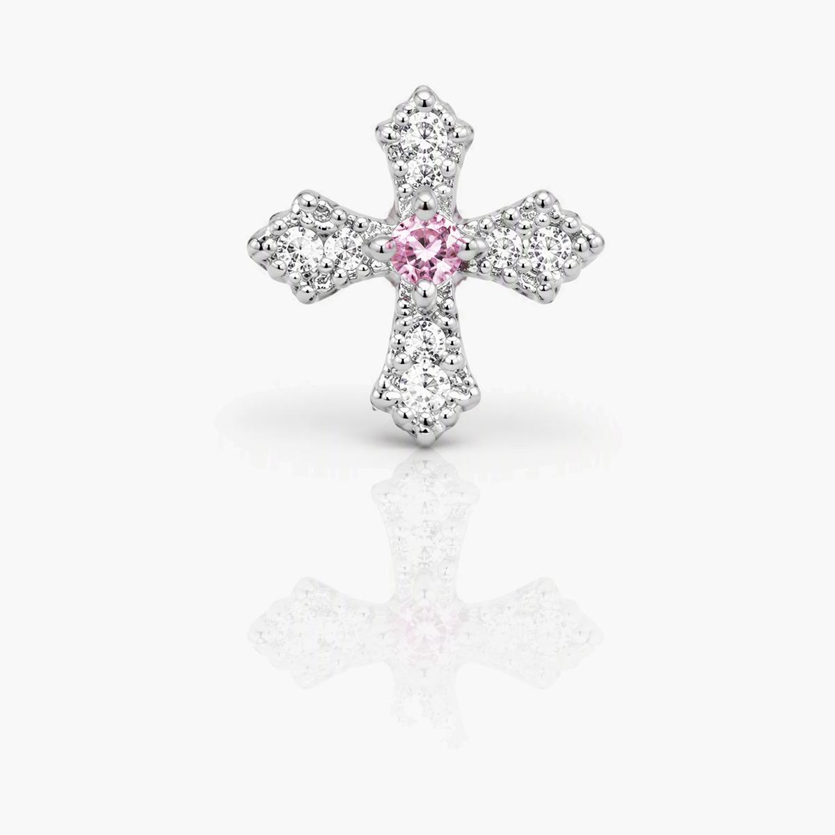 Dainty Cross Stud Earrings