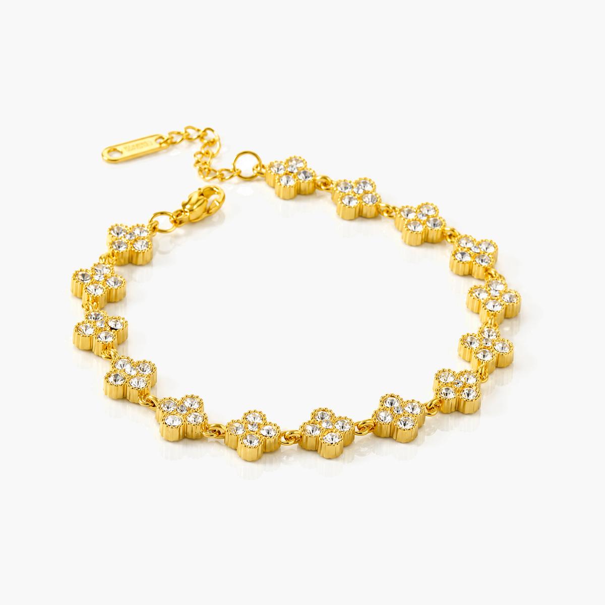 Four-Leaf Clover Bracelet