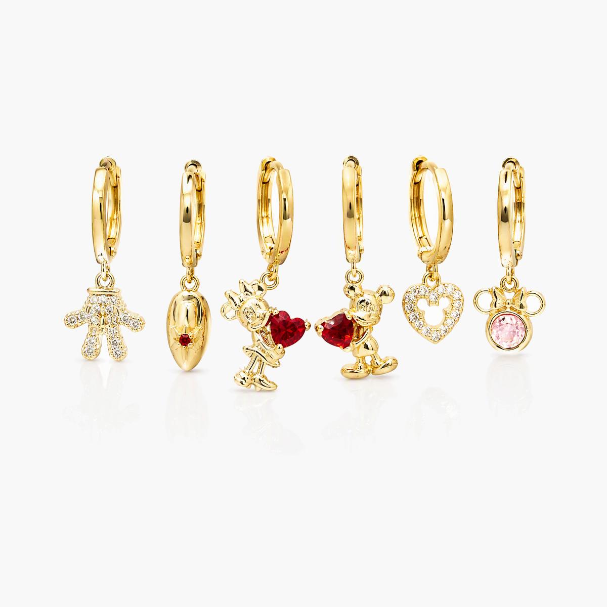 Cute Cartoon Charm Huggie Earrings