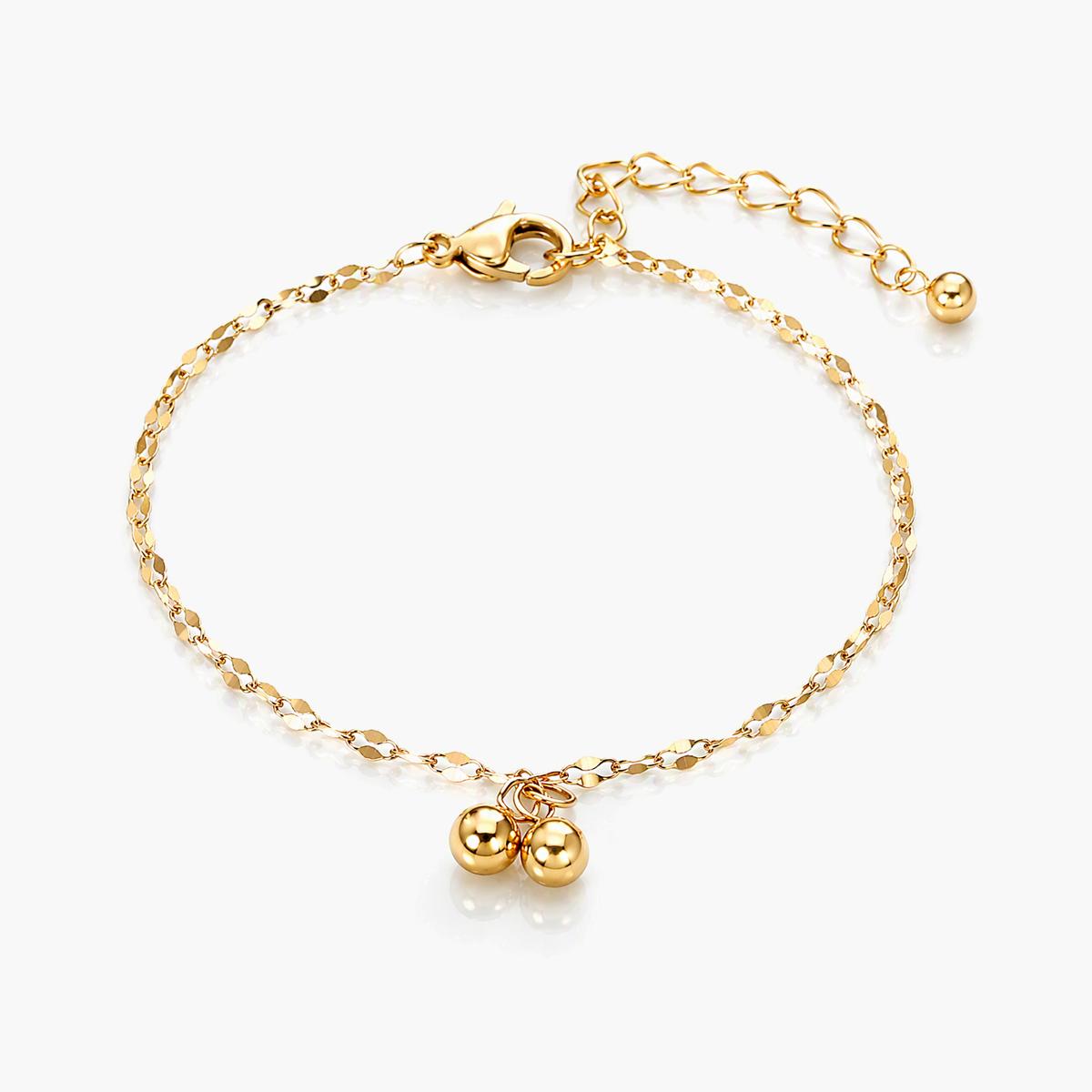 Dainty Four-Leaf Clover Bracelet