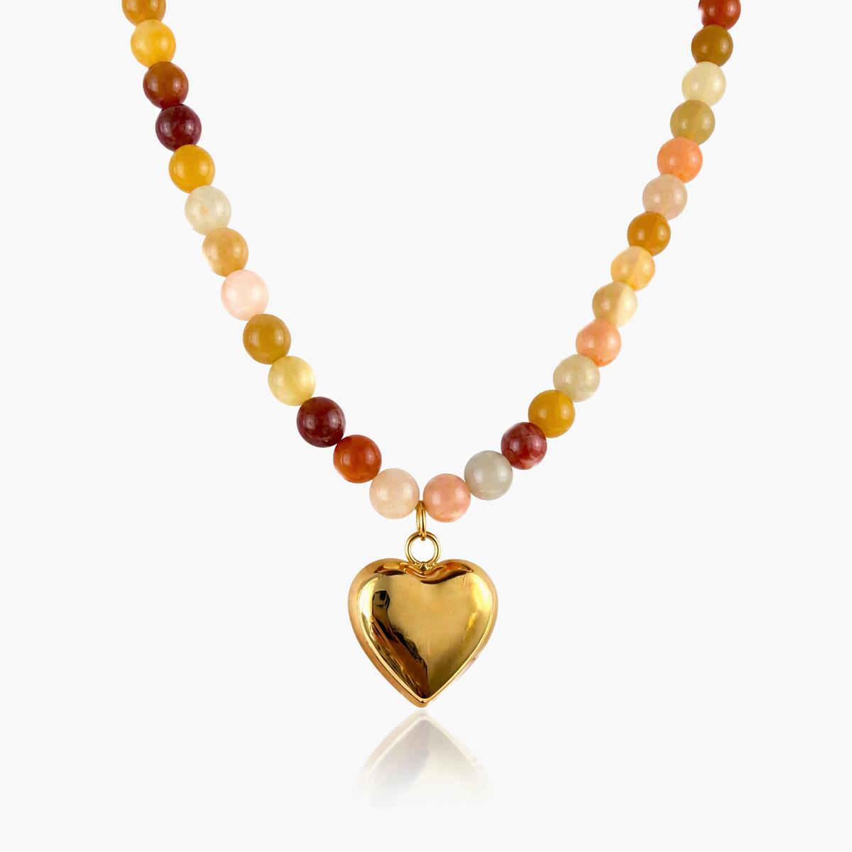 Dainty Heart Charm Necklace