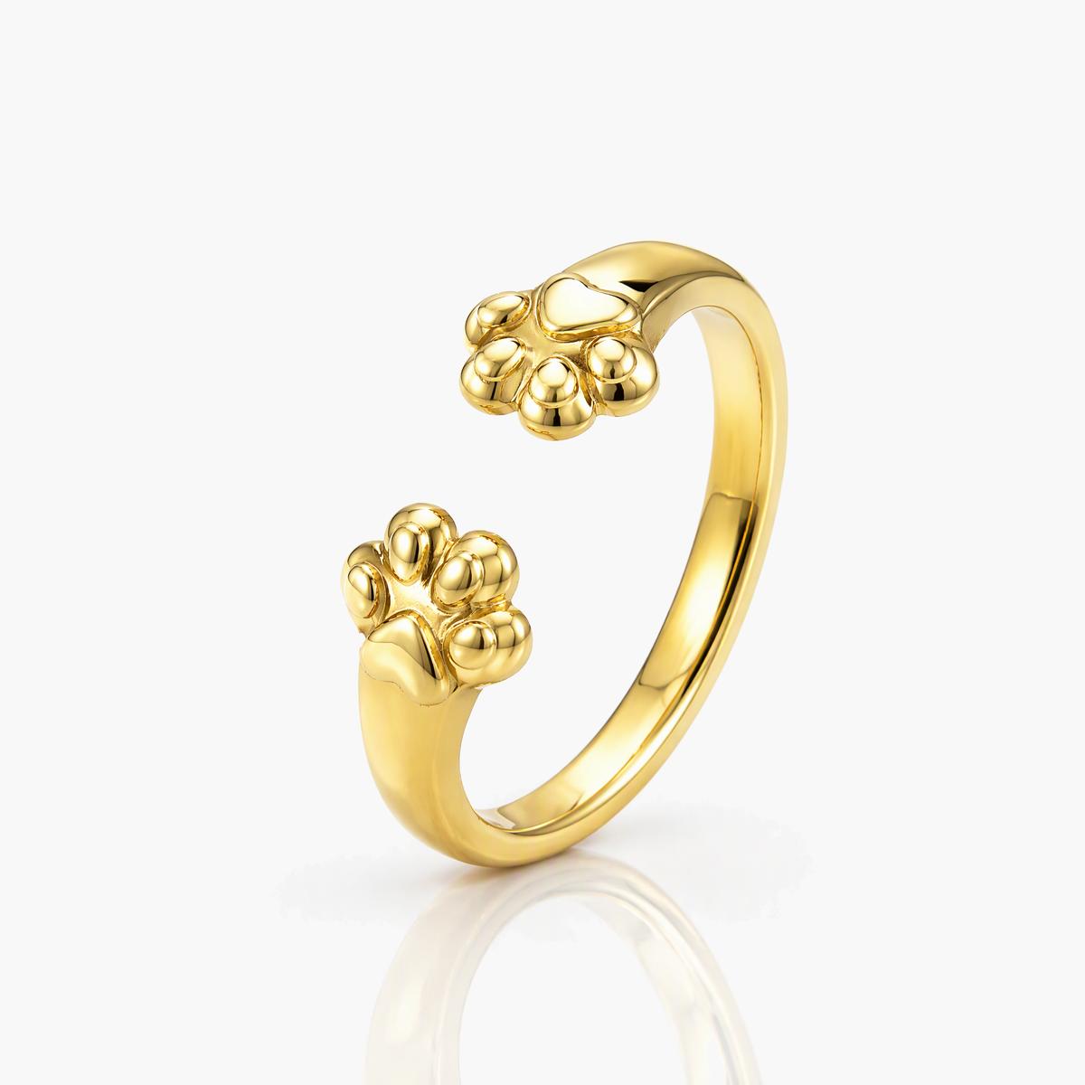 Cute Cat Paw Ring