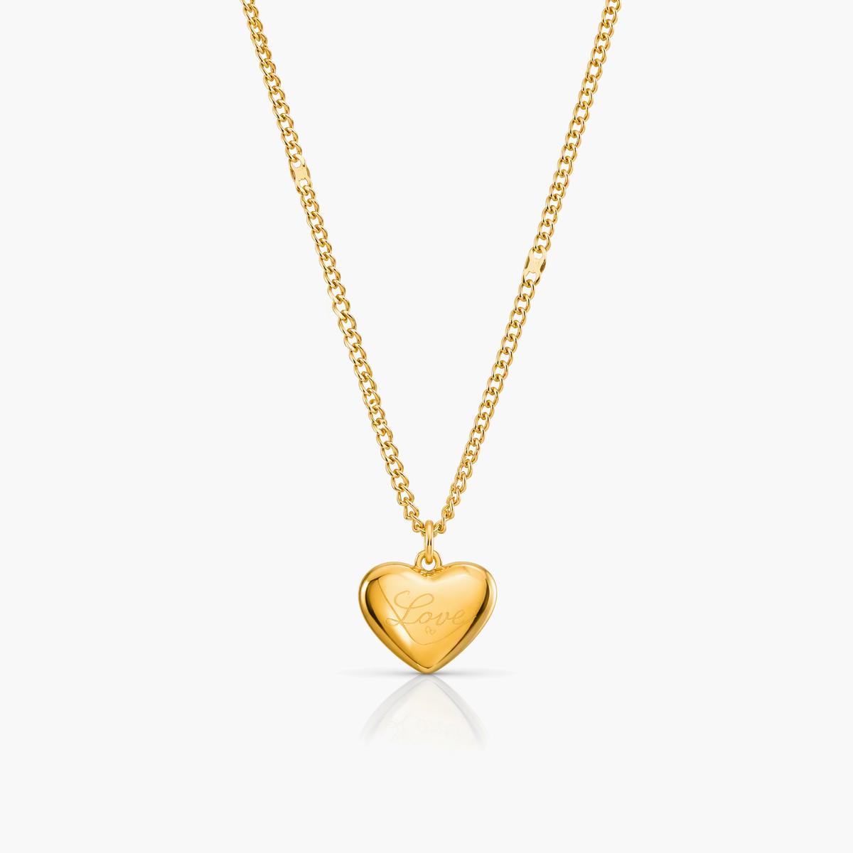 Dainty Heart Pendant Necklace