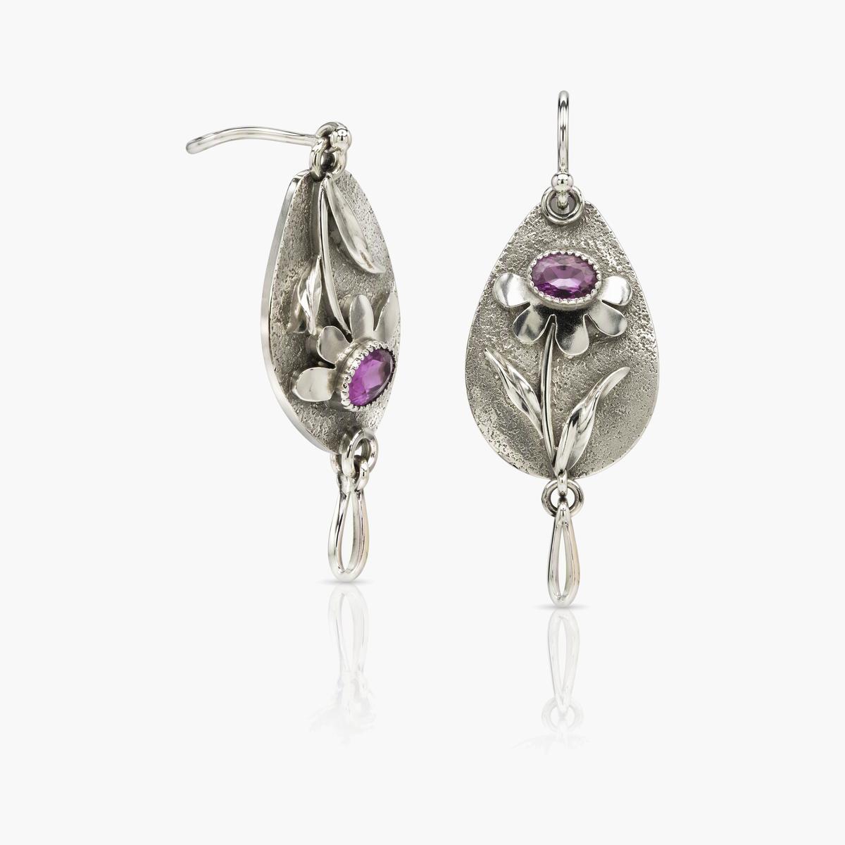 Floral Drop Earrings