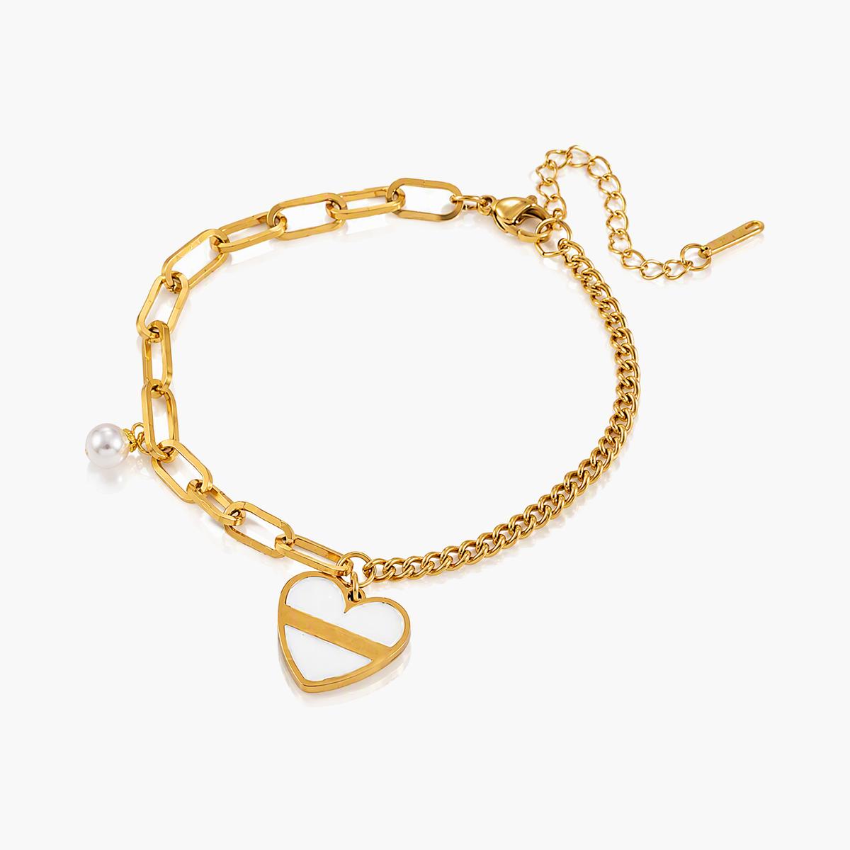 Heart Charm Bracelet