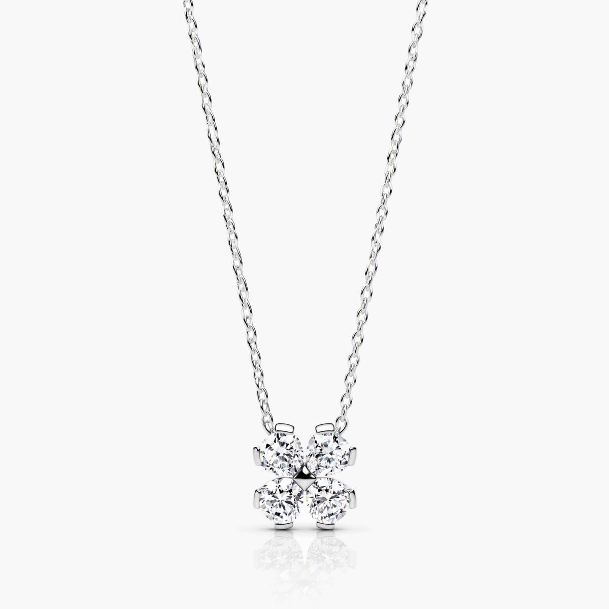 Four-Leaf Clover Pendant Necklace