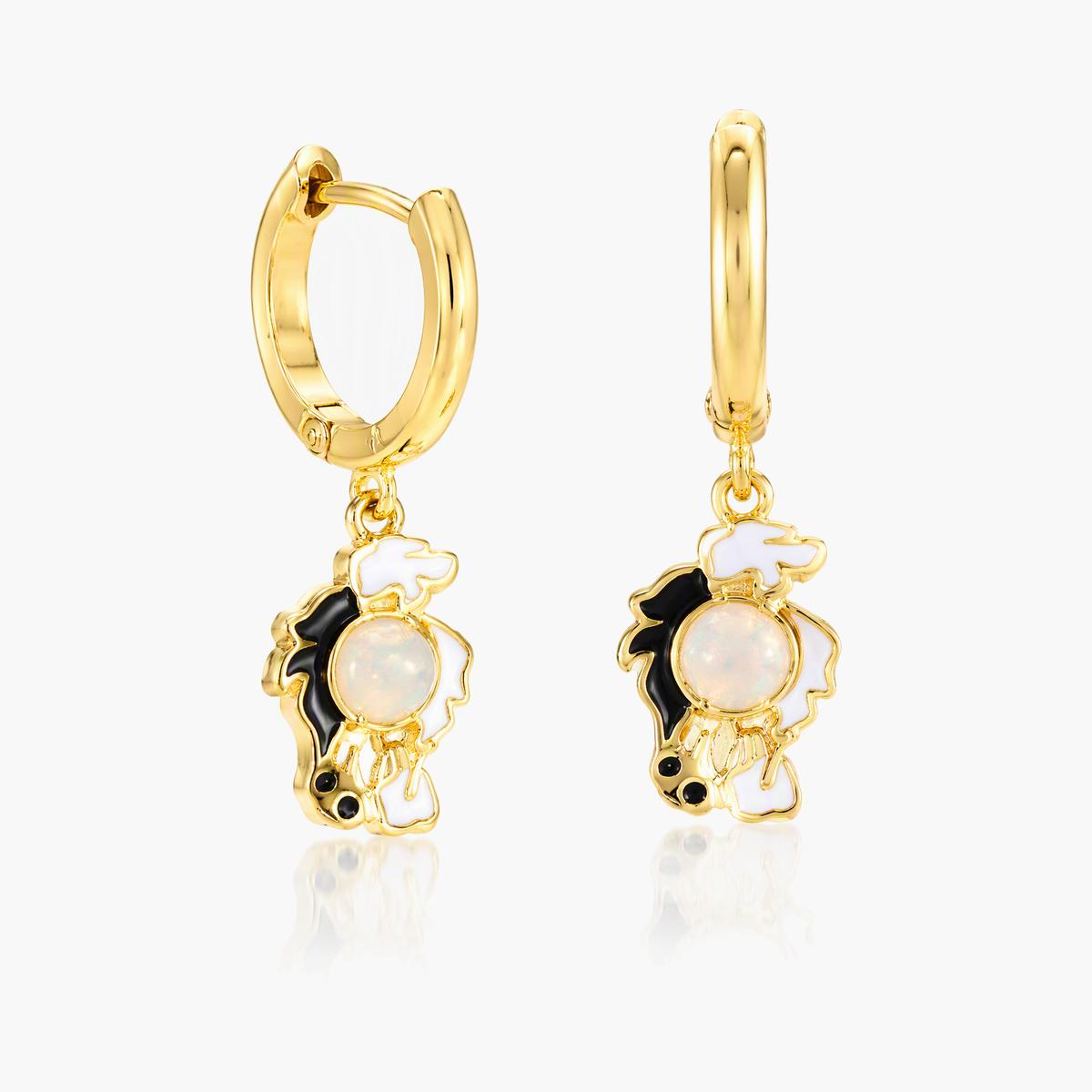 Cute Charm Huggie Earrings