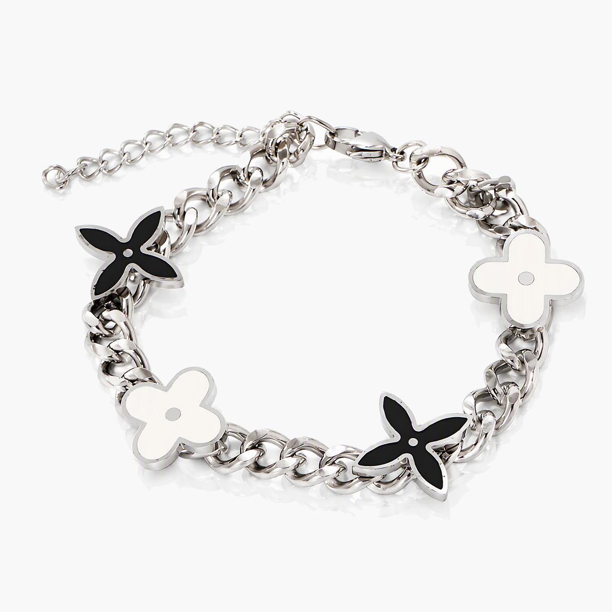 Trendy Flower Charm Bracelet