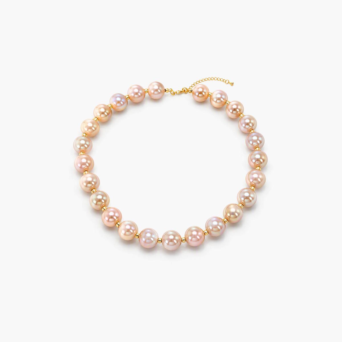 Chunky Multi-Strand Beaded Necklace