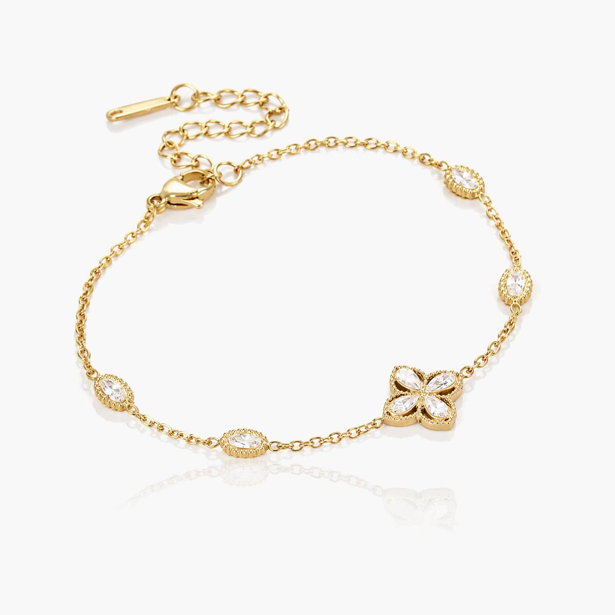 Four-Leaf Clover Bracelet