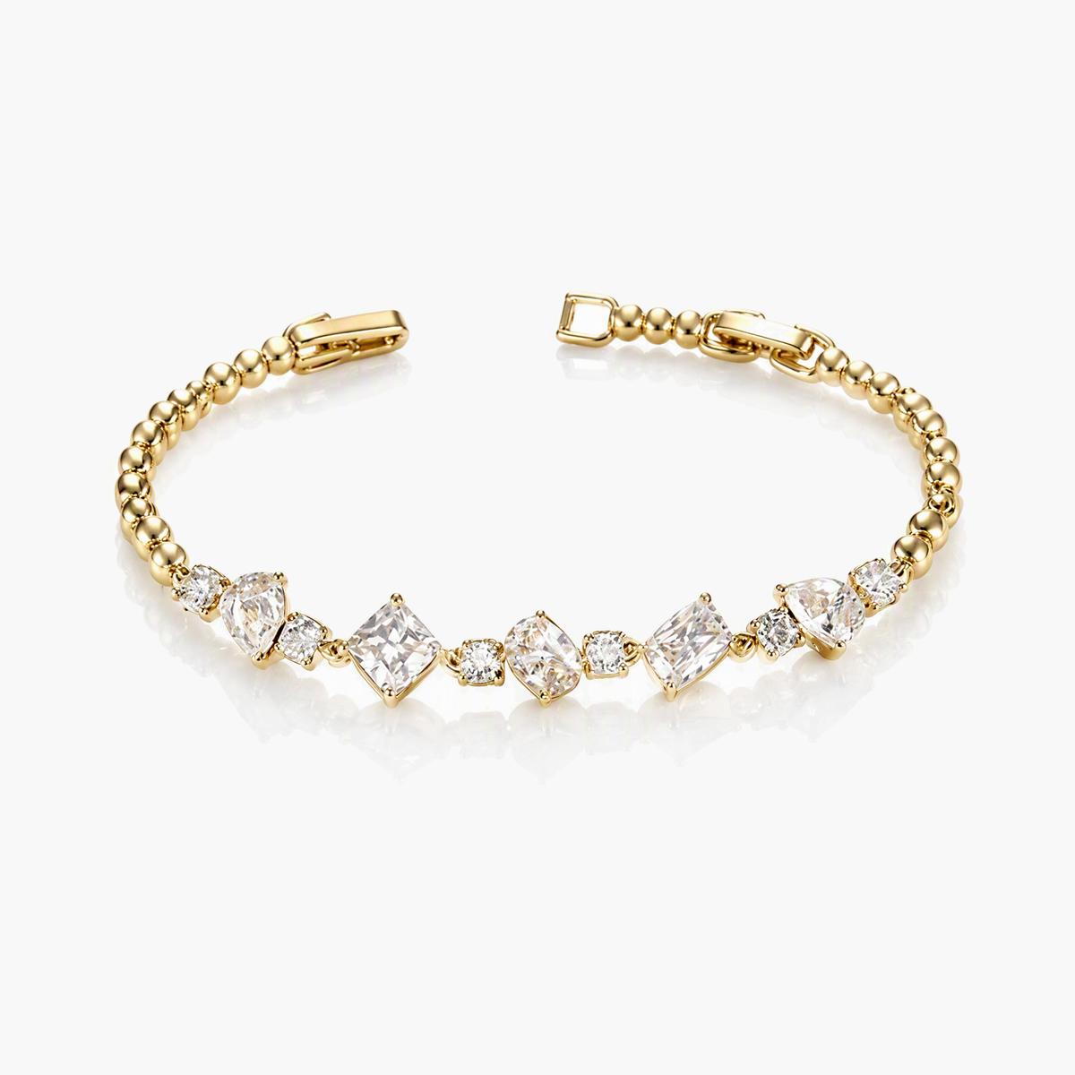 Elegant Geometric Stone Bracelet