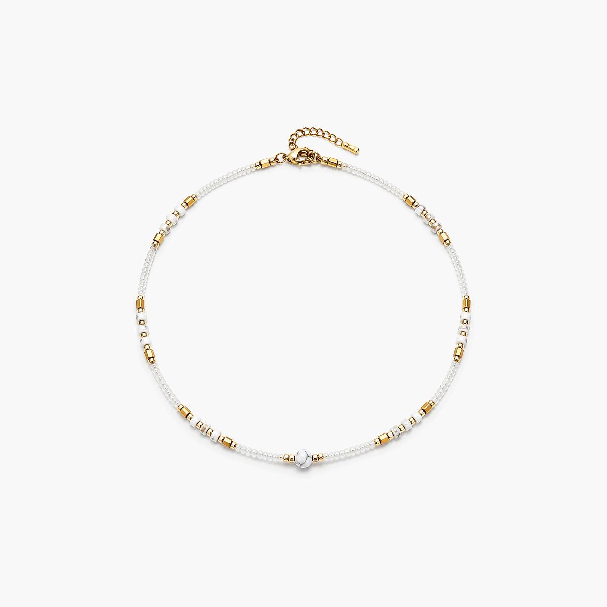 Boho Multi-Strand Beaded Necklace