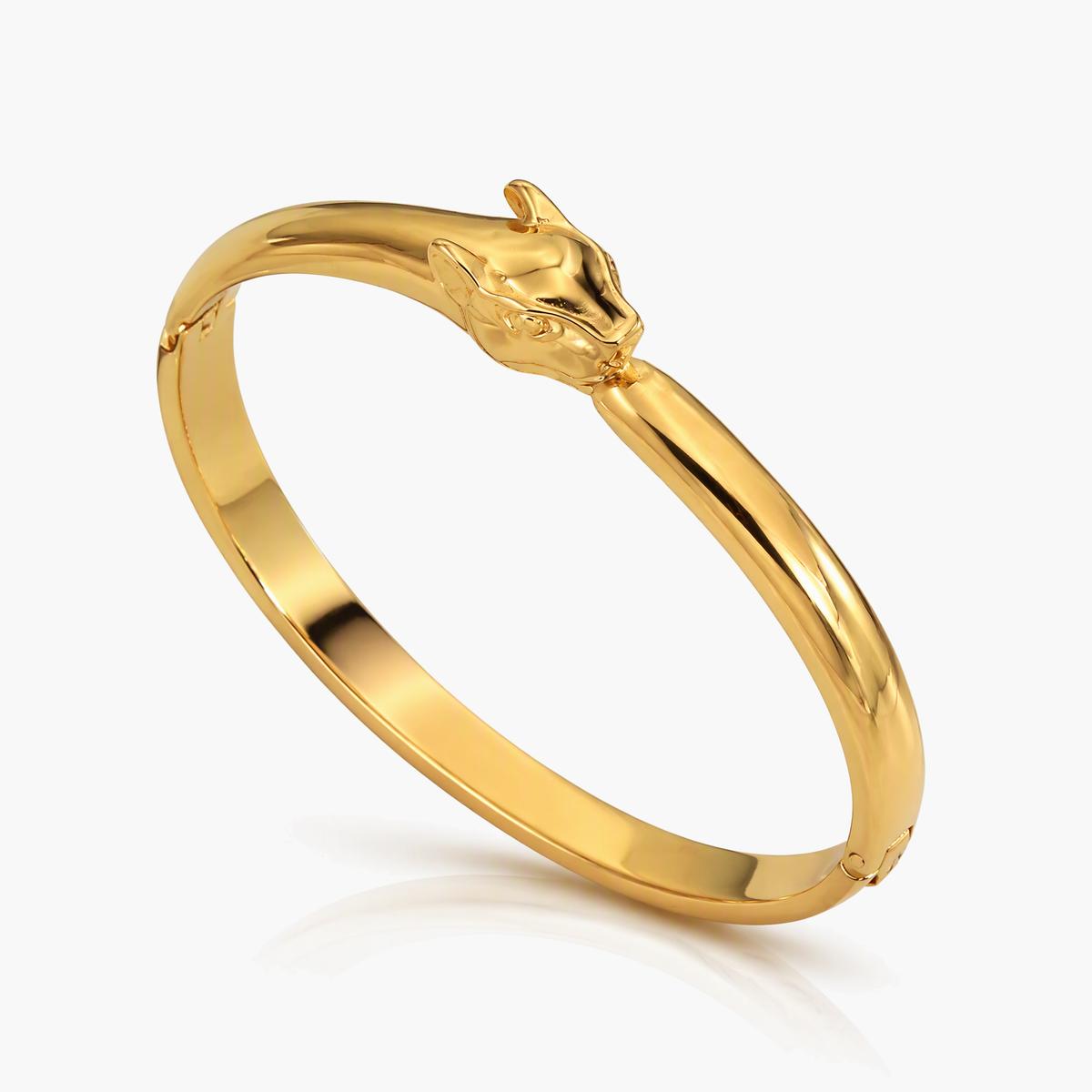 Trendy Snake Head Bangle