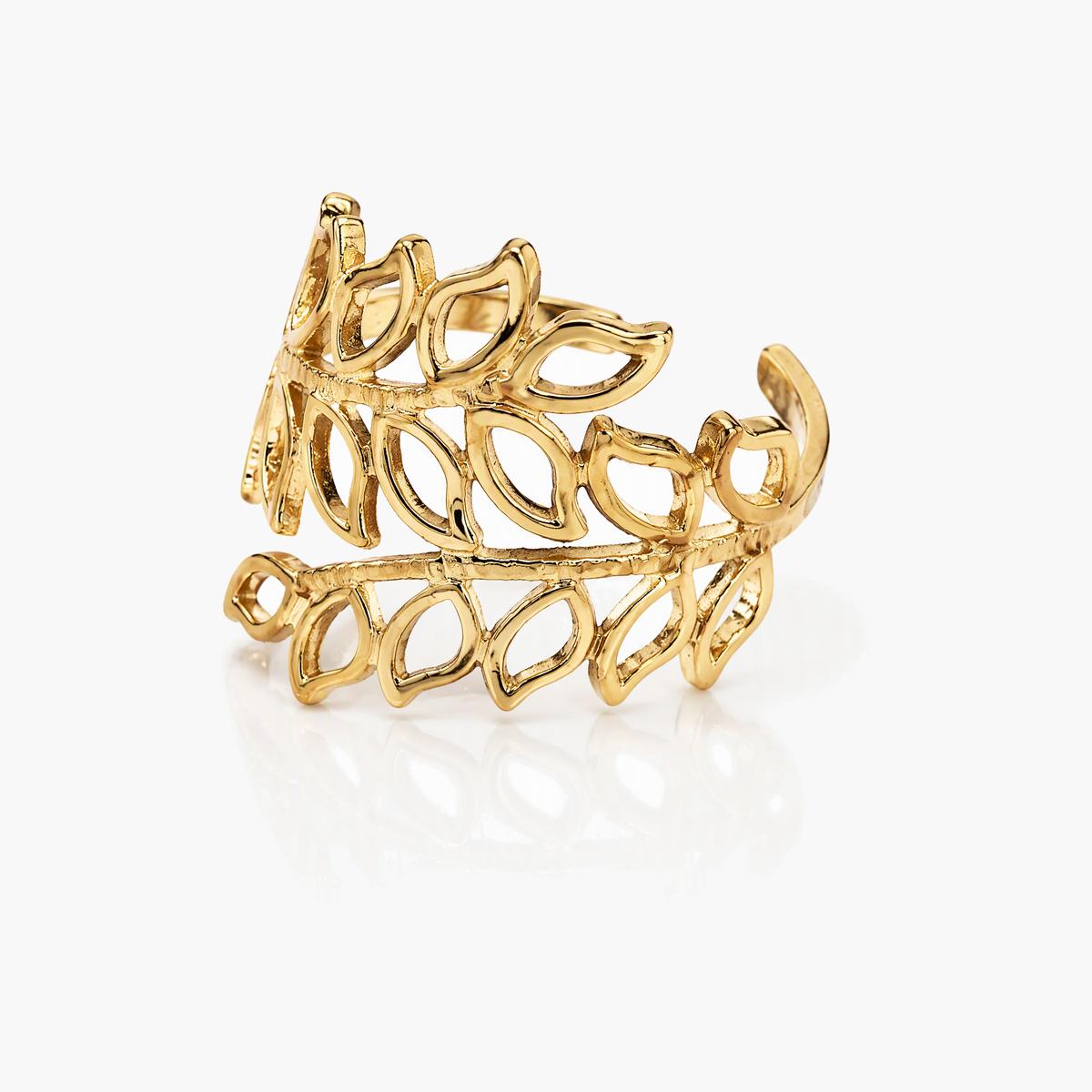 Leaf Branch Open Ring