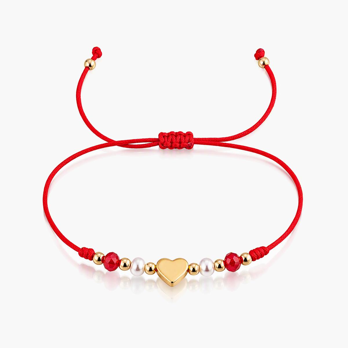 Dainty Heart Charm Bracelet