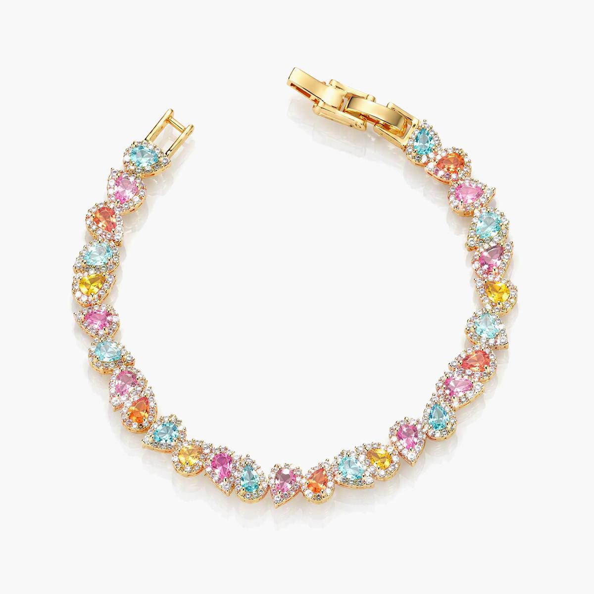 Dainty Heart Link Bracelet