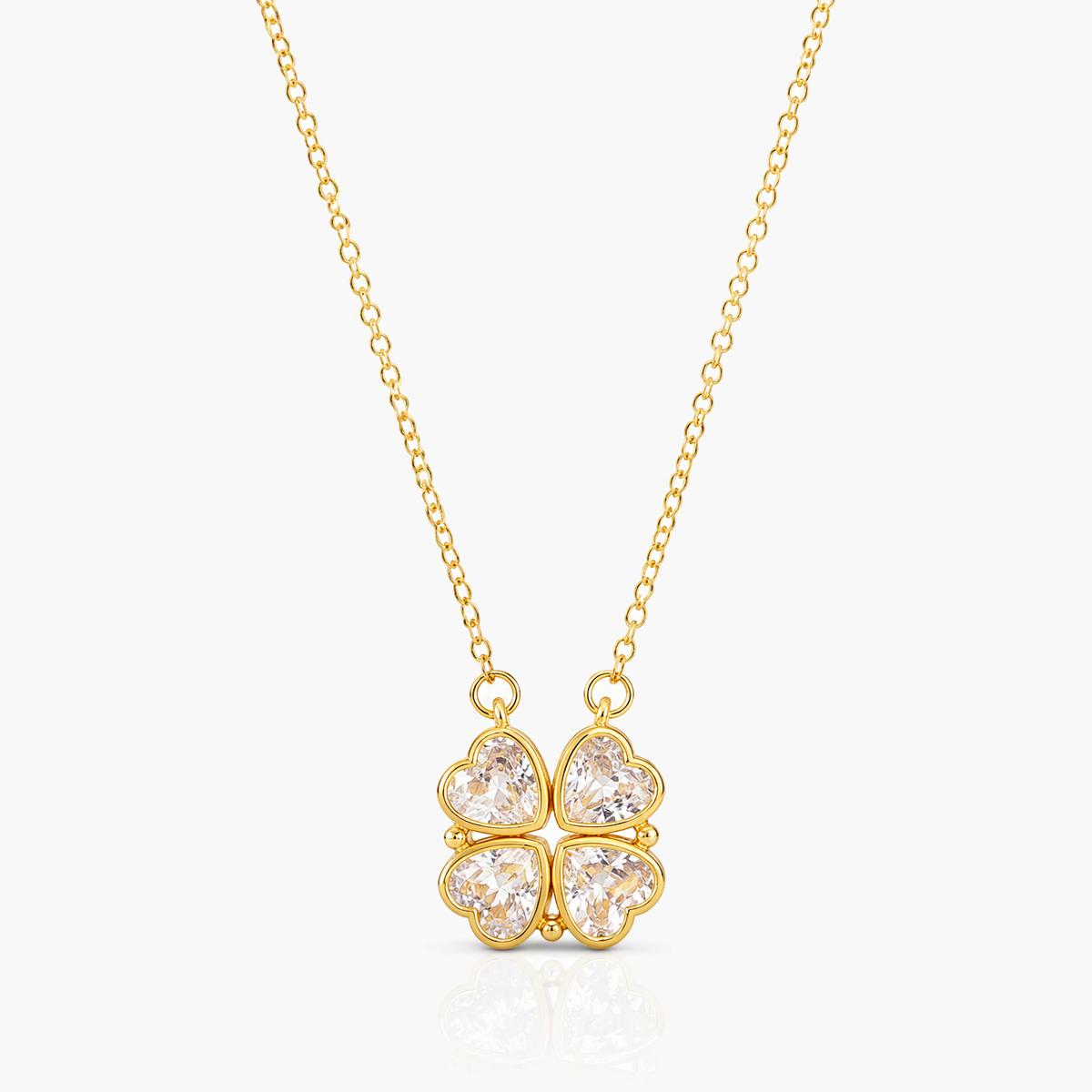 Four-Leaf Clover Pendant Necklace