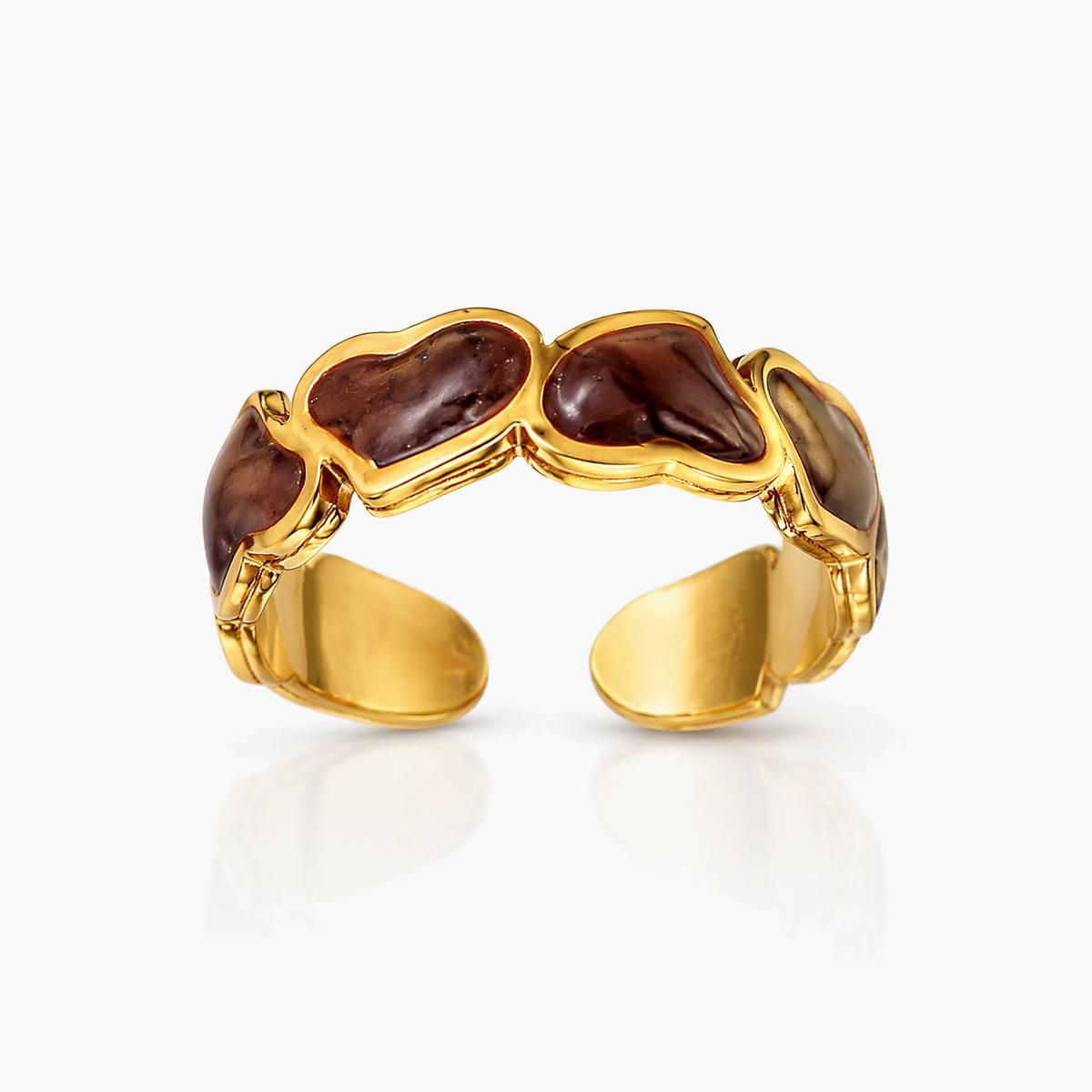 Vintage Sunburst Ring