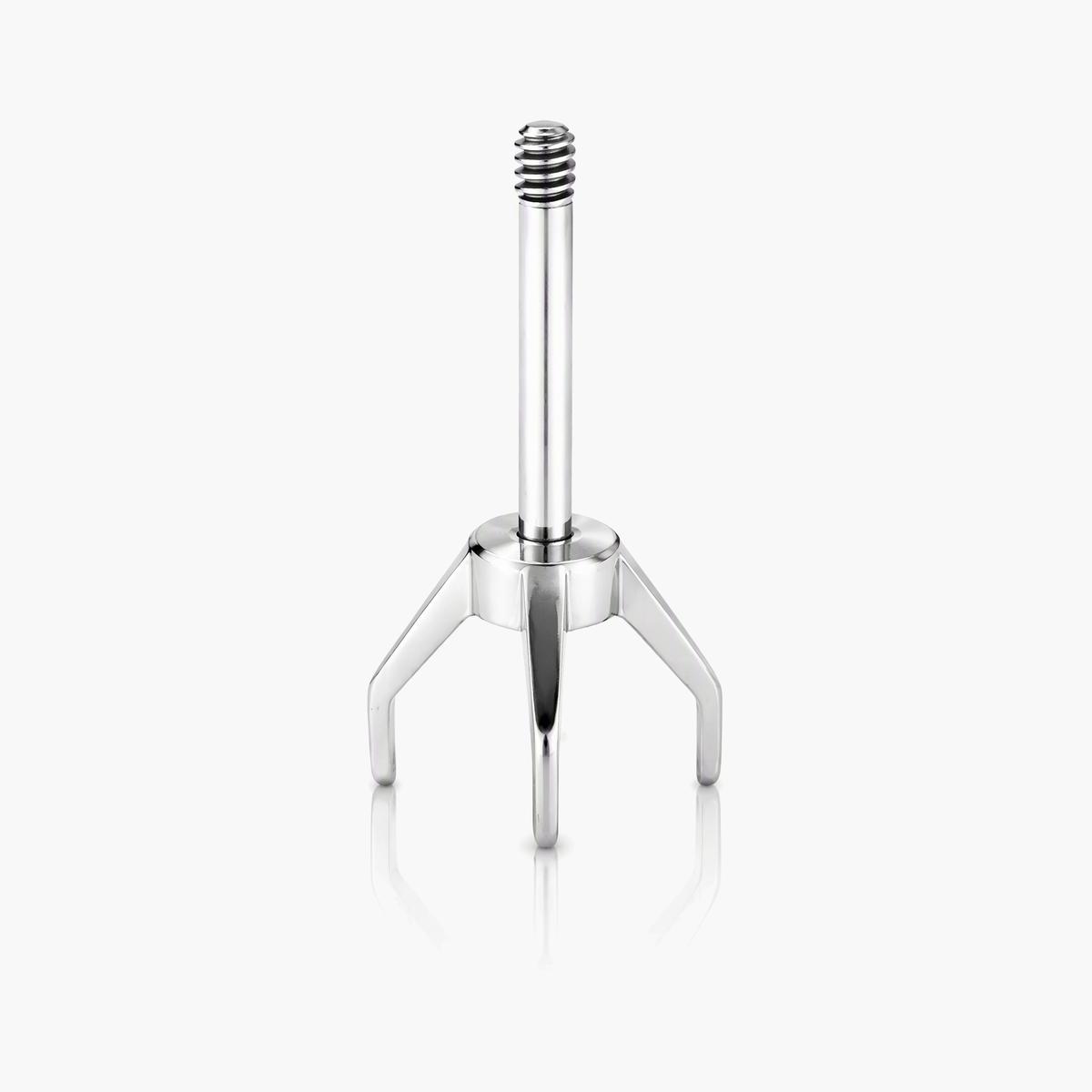 Minimalist Prong Set Labret