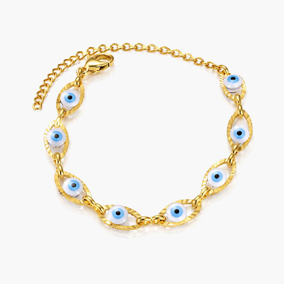 Evil Eye Chain Bracelet