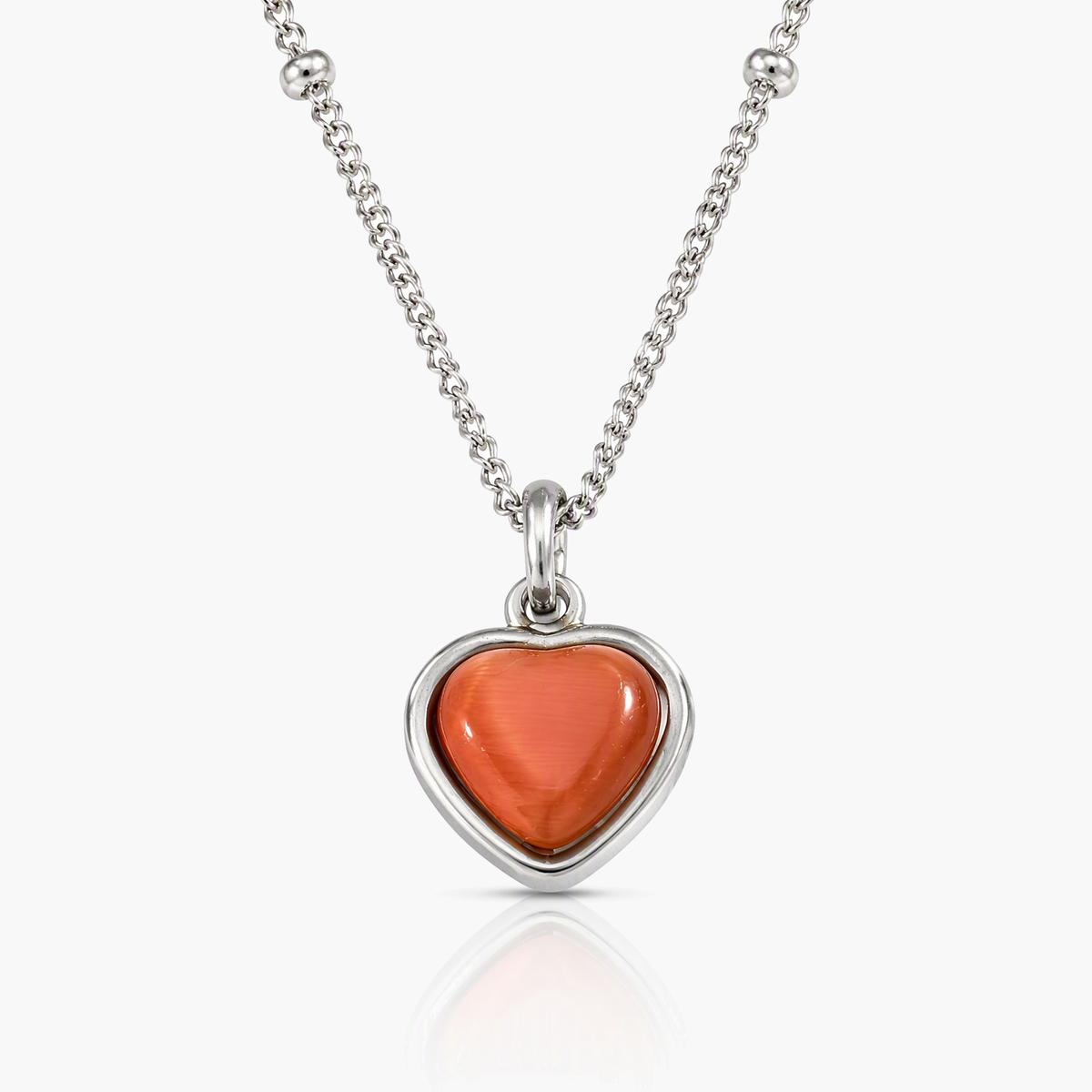 Cute Heart Charm Necklace