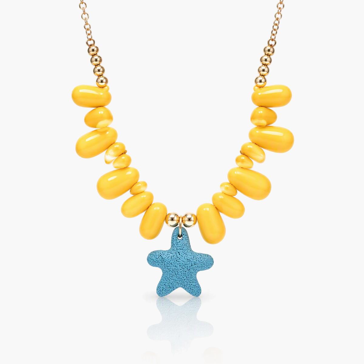 Chunky Fish Pendant Necklace