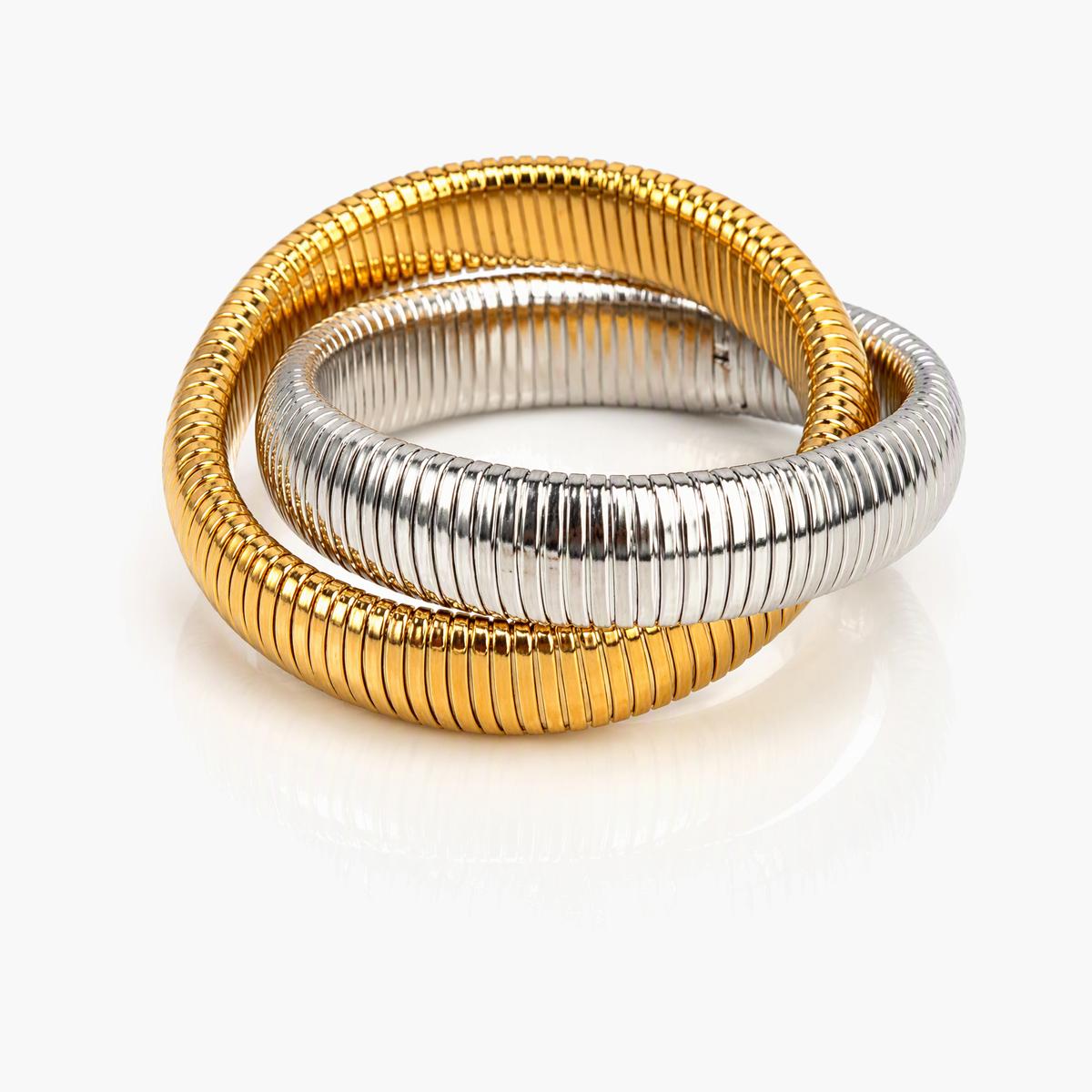 Ribbed Bangle